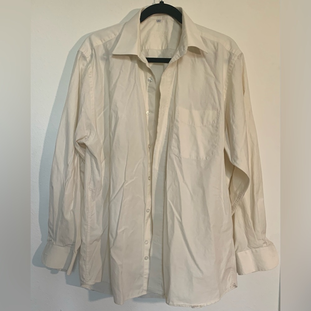 Men’s Alexandre London Long Sleeve Dress Shirt 17/43cm Large